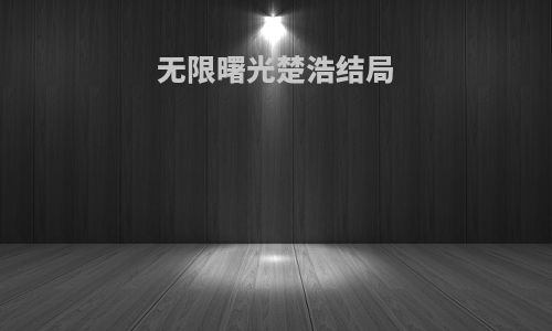无限曙光楚浩结局